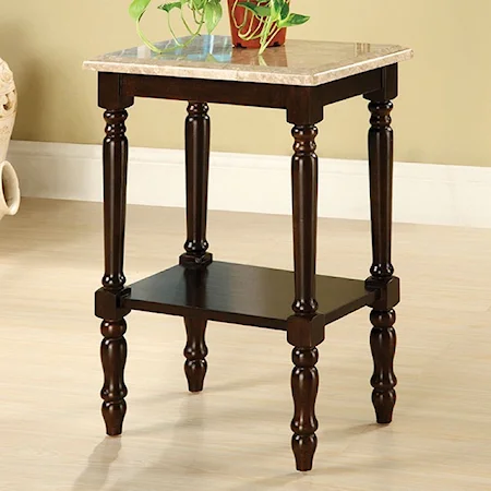 Rectangle Marble Top Stand